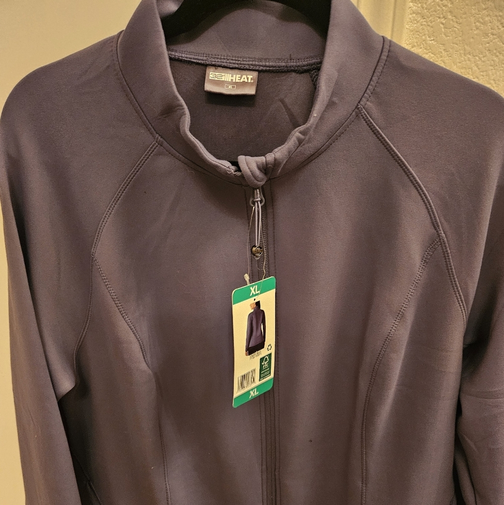 32 Degrees Blue Full-Zip Jacket